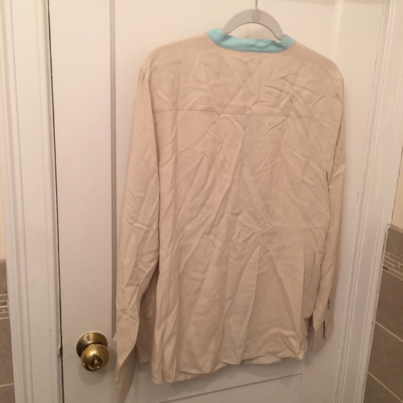 Soft Surroundings 100% Silk Blouse - Picture 9 of 12